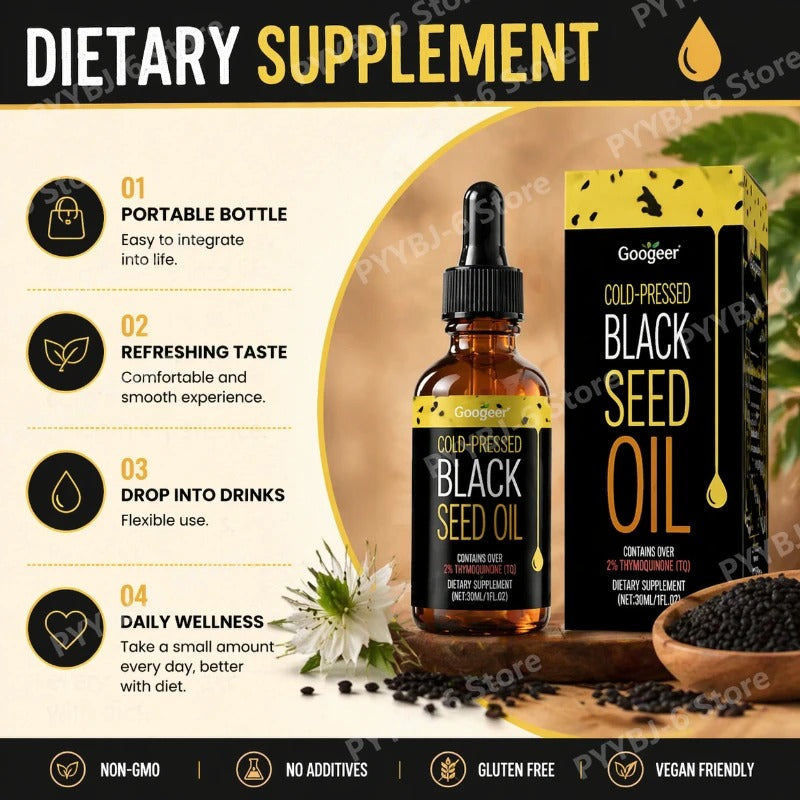Avoralife ™ Cold-Pressed Black Seed Oil